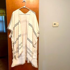 Long scarf kimono NWT